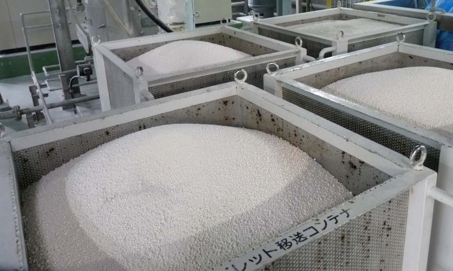 浄水場のミネラル