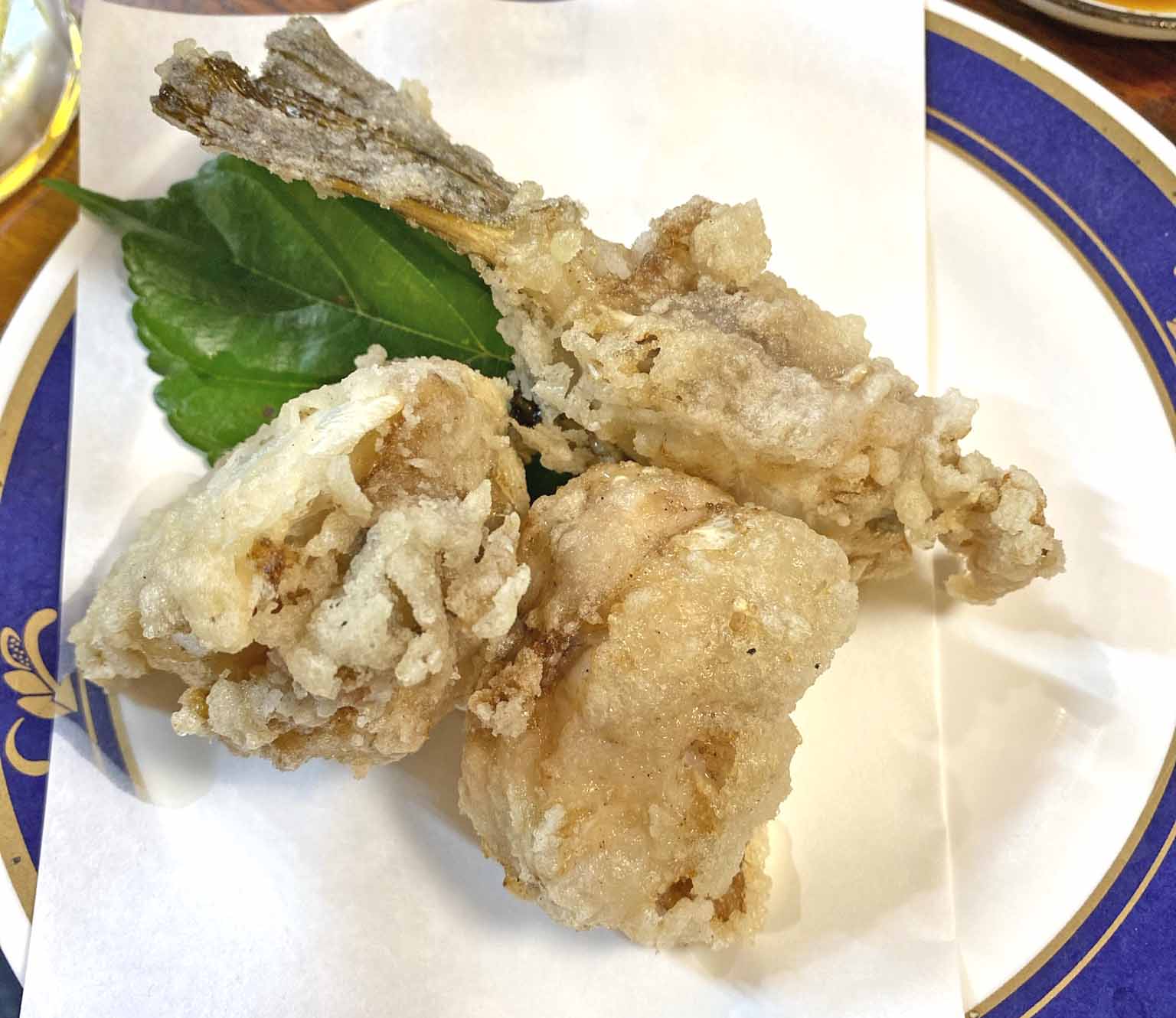 アバサ（ハリセンボン）の唐揚げ